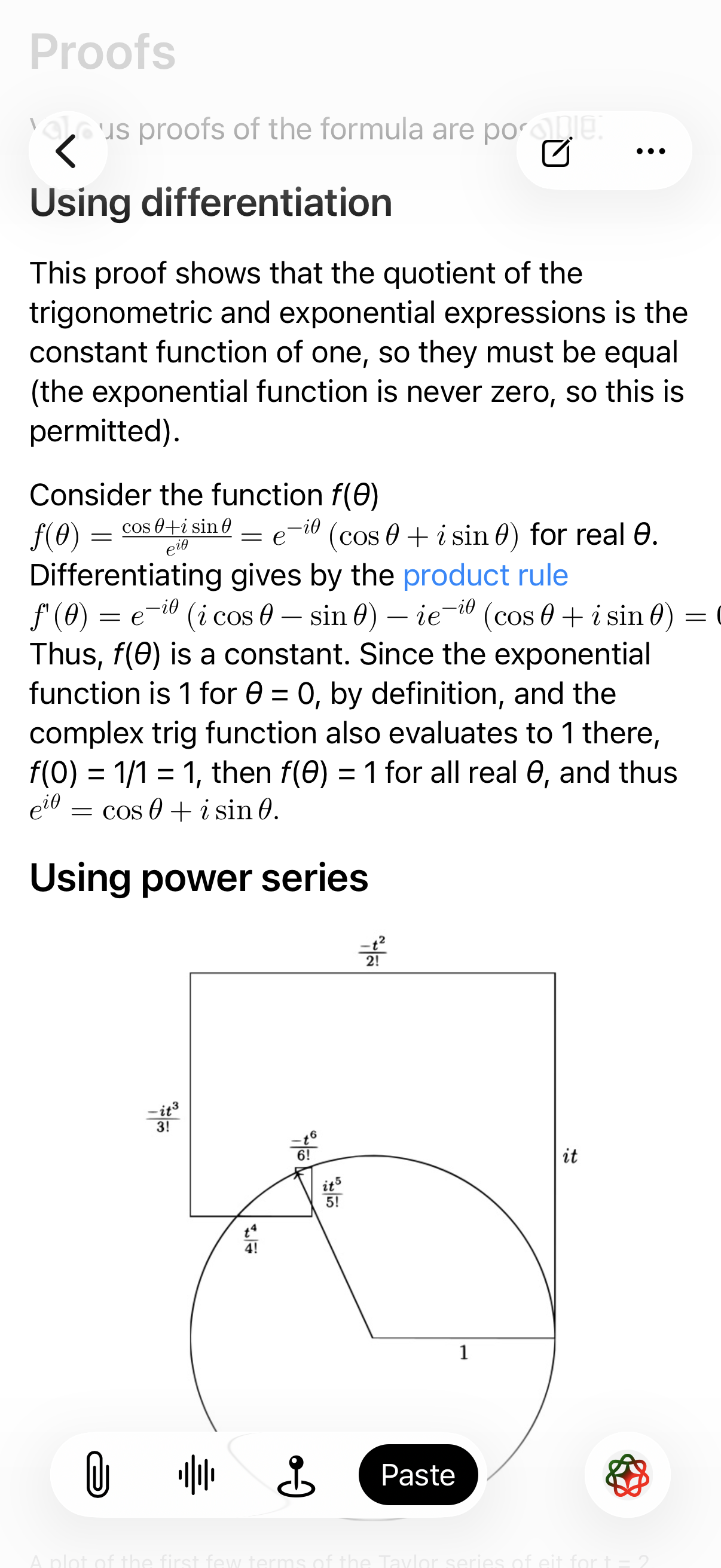 Display equations rendered as real notation
